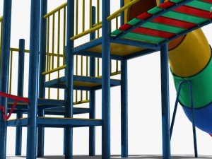 playground slide 3D 모델