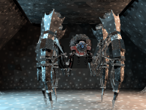 spider paukan 3D 모델