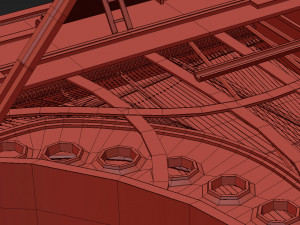 piano classic model Modelo 3D