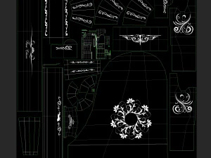 piano classic model 3D Model