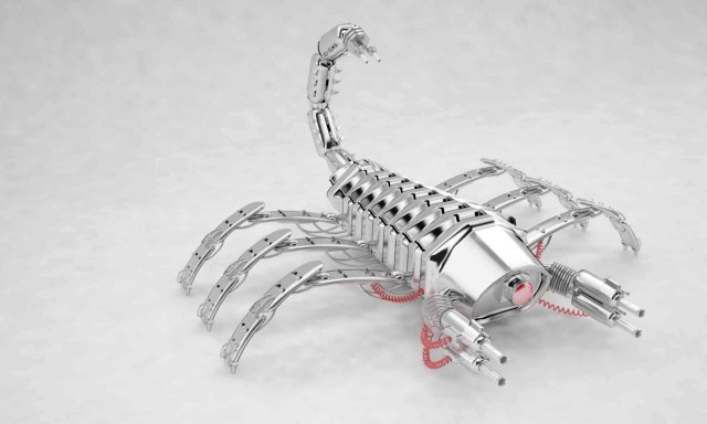 scorpion 3D 모델 .c4d .max .obj .3ds .fbx .stl .blend 