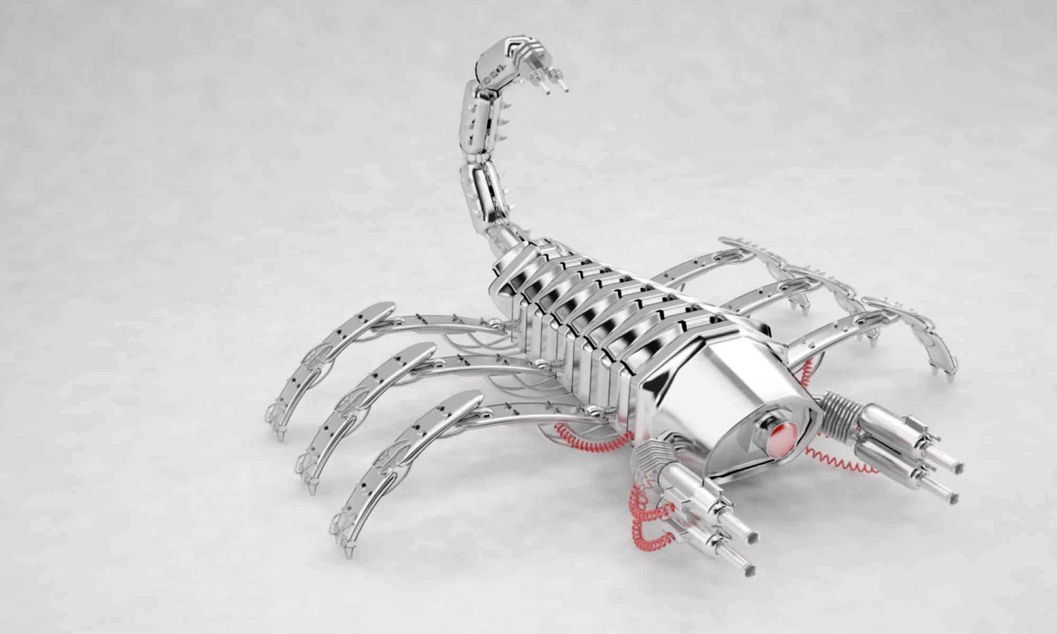 scorpion 3D Model .c4d .max .obj .3ds .fbx .stl .blend 