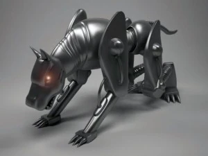 залізний пес 3D Модель