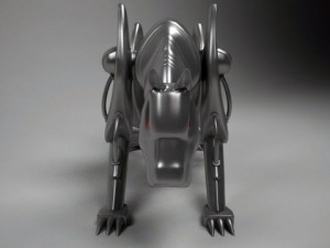iron dog Modelo 3D