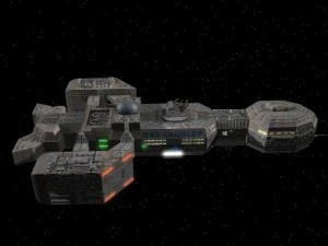 uss langleyhip 3D Modell