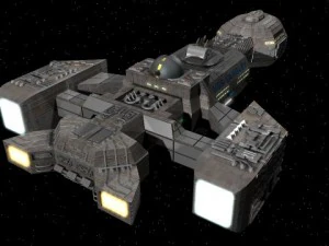 uss lanleyhip Modelo 3D