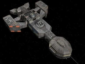 uss lanleyhip Modelo 3D