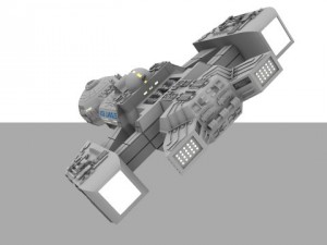 uss langleyhip 3D Model