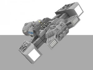 uss lanleyhip Modelo 3D
