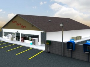 desert convienence store Modèle 3D