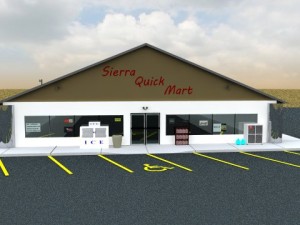 desert convienence store Model 3D