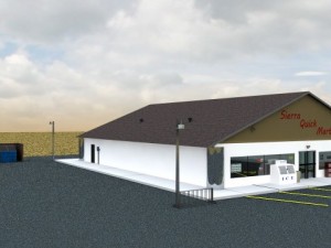 desert convienence store Model 3D