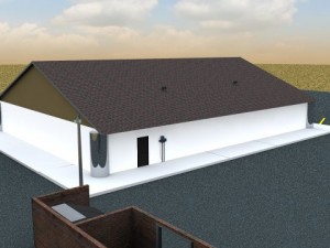 desert convienence store Model 3D