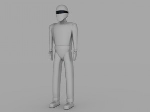 gort the robot Modèle 3D