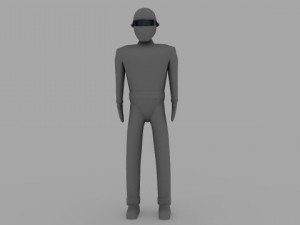 gort the robot 3D Model