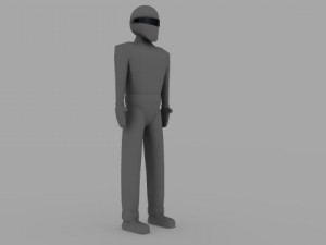 gort the robot 3D Model