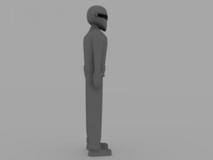 gort the robot 3D Model