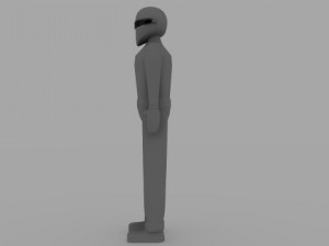 gort the robot 3D Model