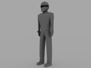 gort the robot 3D Model