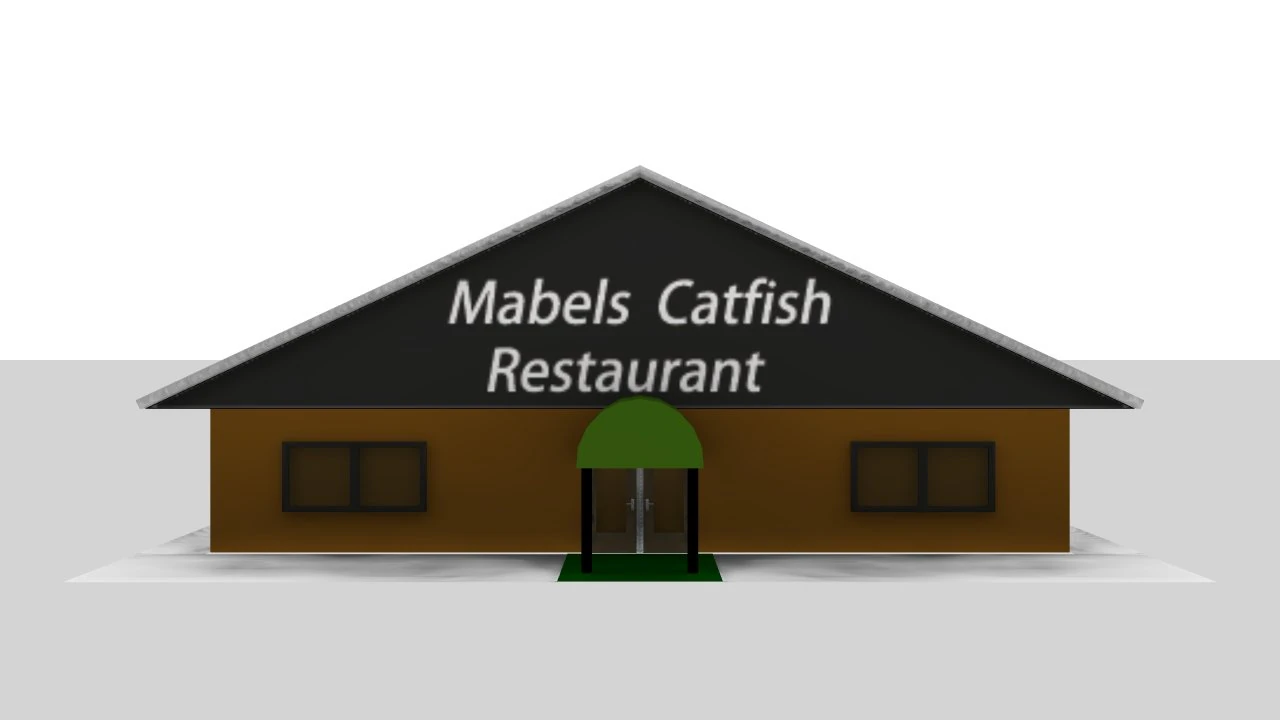 restaurante de bagre Modelo 3D .c4d .max .obj .3ds .fbx .stl .blend 