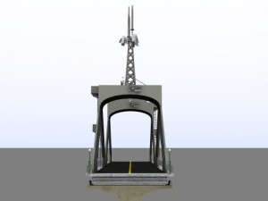 utility bridge 3Dモデル
