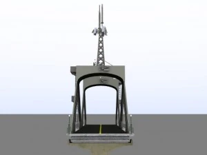 ponte utilit&aacute;ria Modelo 3D