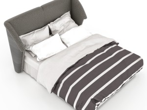 classic tepe home bed 3D Модель