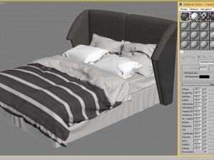 classic tepe home bed 3D Модель