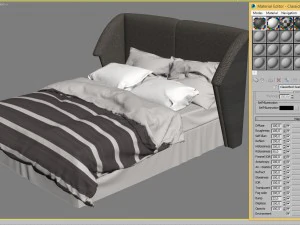 classic tepe home bed 3D Model