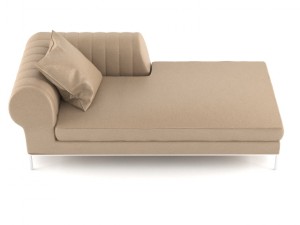 busnelli deja vu long chair 3D Model