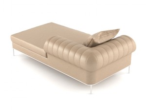 busnelli deja vu long chair 3D Model