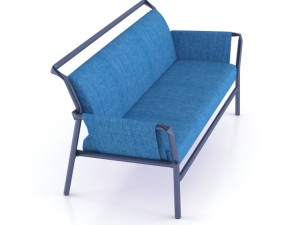 superkink sofa bla station 3D Model
