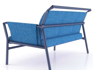 superkink sofa bla station 3D Model