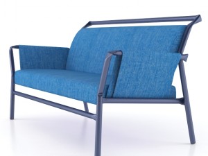 superkink sofa bla station 3D Model