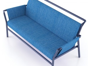 superkink sofa bla station 3D Model
