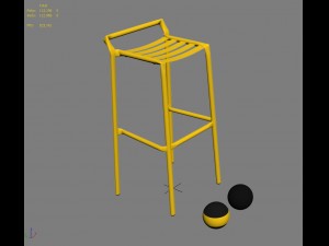 bla station straw o37 3D Model