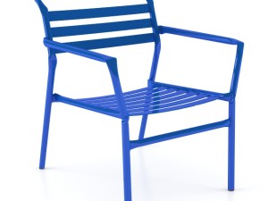 straw armchair lounge 3D Model