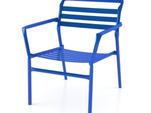 straw armchair lounge 3D Model