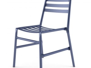 straw o35 modern metal chair Model 3D