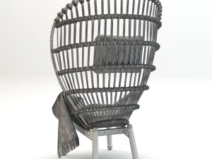 kettal cala armchair 3D Model