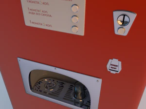 the soda machine ussr 3D Model