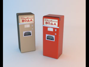 the soda machine ussr 3D Model