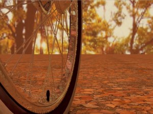 hd  1950 american  bike wheel 3D Модель