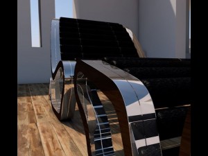 lounge area v 15 modern furniture 3D Модель