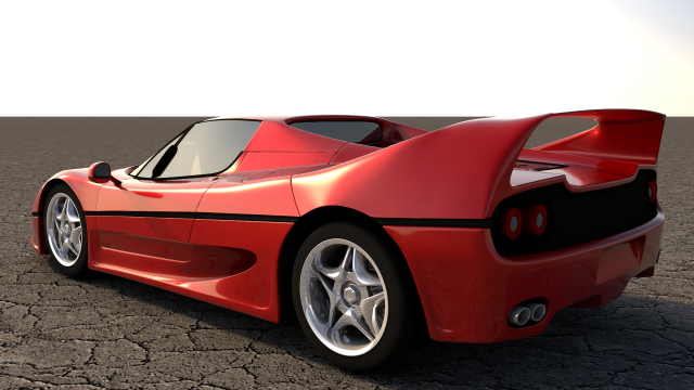 ferrari f50 3D मॉडल .c4d .max .obj .3ds .fbx .stl .blend 