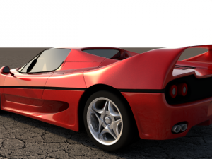 ferrari f50 Modelo 3D