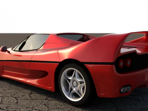 ferrari f50 3D Model