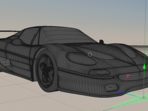 ferrari f50 3D मॉडल