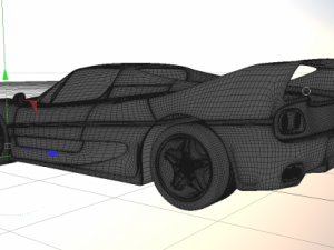ferrari f50 3D मॉडल