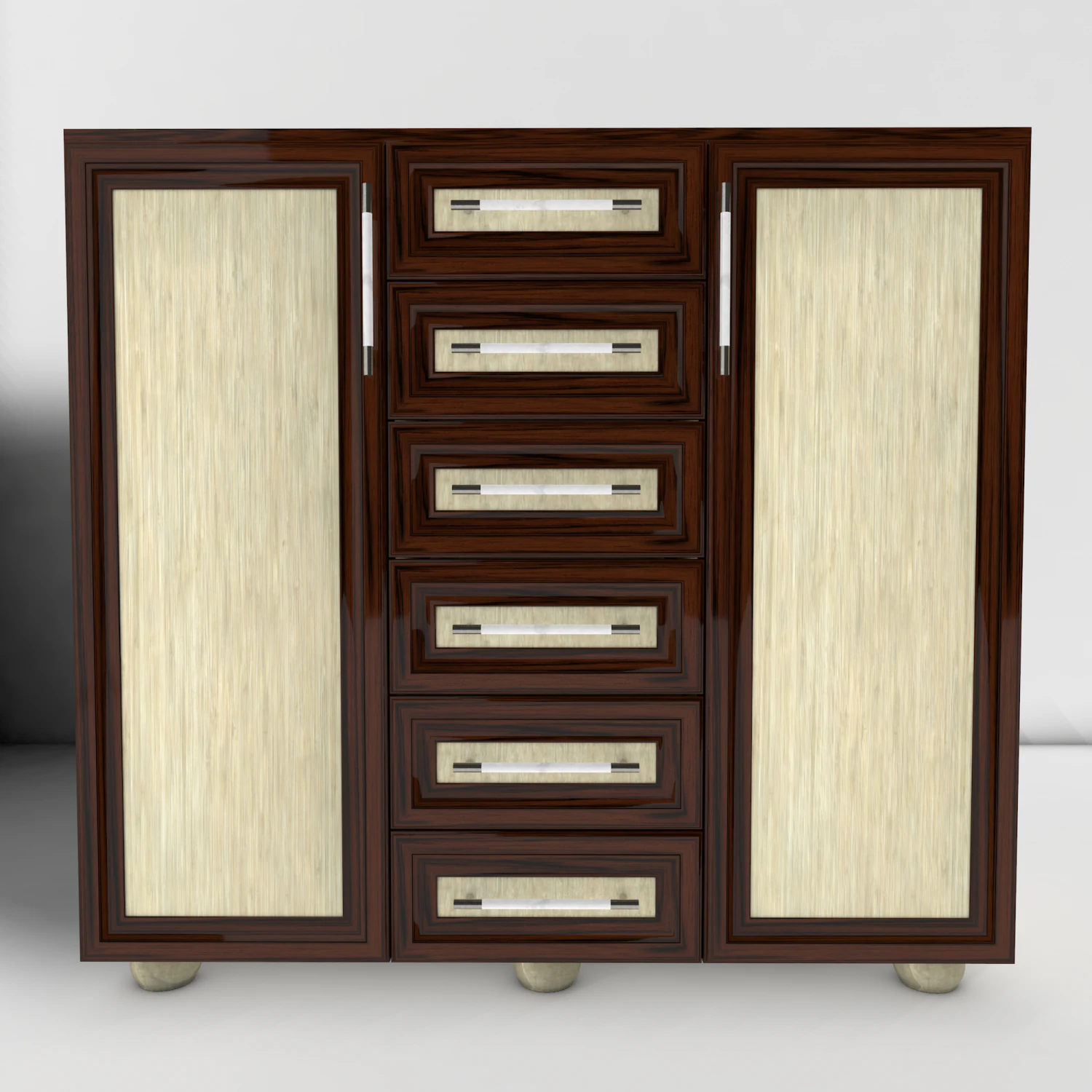 commode 3D Model .c4d .max .obj .3ds .fbx .stl .blend